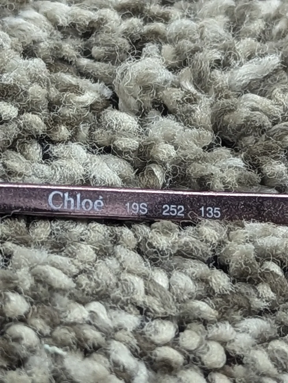 Chloe 19x Women's Sunglass/Eyeglass ***FRAMES ONLY*** Metal Rimmed